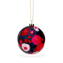 Load image into Gallery viewer, Artist Bauble 7.5cm - Poppies