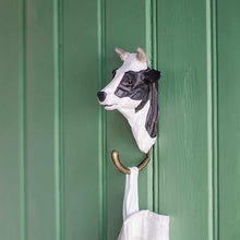 Load image into Gallery viewer, Hand Carved Wall Hook - Cow