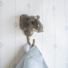 Load image into Gallery viewer, Hand Carved Wall Hook - Elephant