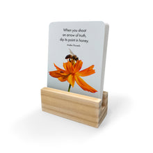 Load image into Gallery viewer, 24 Affirmation Cards & Stand - Bee Happy