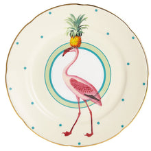 Load image into Gallery viewer, Yvonne Ellen Cake Plate 16cm - Flamingo