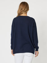 Load image into Gallery viewer, Threadz Cest La Vie Sweat - Navy