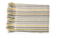 Load image into Gallery viewer, Baobab Collective Waffle Throw - Lyric Candy Stripe