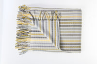 Load image into Gallery viewer, Baobab Collective Waffle Throw - Lyric Candy Stripe