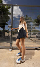 Load image into Gallery viewer, ASFVLT Sneakers - Elite Classic White/Leopard/Blue