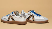 Load image into Gallery viewer, ASFVLT Sneakers - Elite Classic White/Leopard/Blue