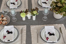 Load image into Gallery viewer, Allgifts Cotton Napkins - Scottie Dogs (set of 4)
