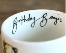 Load image into Gallery viewer, Anna Wright Fine Bone China Mug - Birthday Boogie