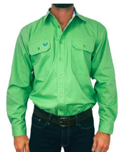 Load image into Gallery viewer, Antola Mens Cotton Full Button Shirt - Bryce