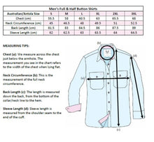 Load image into Gallery viewer, Antola Mens Cotton Full Button Shirt - Pat