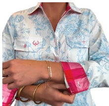 Load image into Gallery viewer, Antola Women's Full Button Cotton Shirt - Annabelle