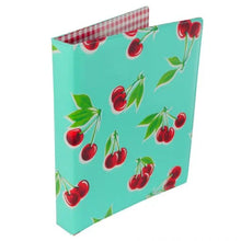 Load image into Gallery viewer, Mexican Oilcloth Covered Two Ring Binders