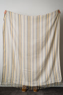 Load image into Gallery viewer, Baobab Collective Waffle Throw - Lyric Candy Stripe