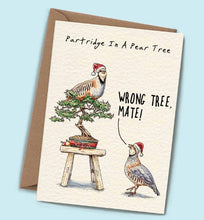 Load image into Gallery viewer, Christmas Card - Partridge Bonsai