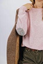 Load image into Gallery viewer, Bow & Arrow Swing Crew Knit w Katie & Millie - Baby Pink