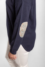 Load image into Gallery viewer, Bow & Arrow Swing Crew Knit w Katie & Millie - Navy
