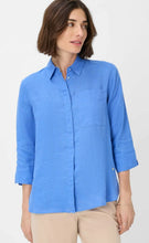 Load image into Gallery viewer, Brax Vicky Cotton Shirt - Sapphire