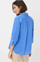 Load image into Gallery viewer, Brax Vicky Cotton Shirt - Sapphire