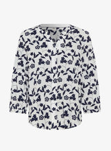 Load image into Gallery viewer, Brax Velia Shirt - White/Navy
