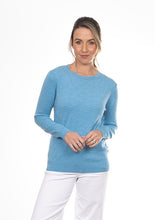 Load image into Gallery viewer, Bridge & Lord Wool/Cashmere Jumper - Frosted Blue