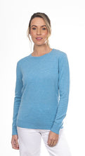 Load image into Gallery viewer, Bridge & Lord Wool/Cashmere Jumper - Frosted Blue