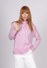 Load image into Gallery viewer, Bridge & Lord Snood Neck Jumper - Tea Rose
