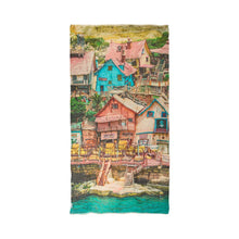 Load image into Gallery viewer, Cashmere Blend Scarf - Azure Oasis