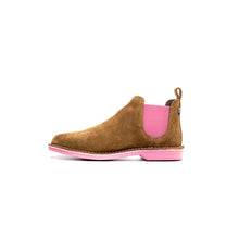 Load image into Gallery viewer, Veldskoen Chelsea Boot - Pink Sole