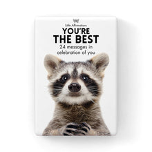 Load image into Gallery viewer, 24 Animal Affirmation Cards & Stand - You're The Best