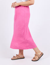 Load image into Gallery viewer, ELM Eleni Linen Skirt - Aurora Pink