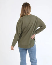 Load image into Gallery viewer, ELM Established Crew - Khaki