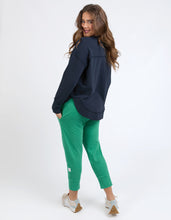 Load image into Gallery viewer, ELM Madeleine Stamer Crew Sweatshirt - Navy