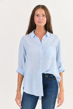 Load image into Gallery viewer, Enveloppe Linen Shirt - Ciel
