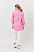 Load image into Gallery viewer, Enveloppe Cotton Poplin L/S Shirt - Pink Stripe