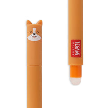 Load image into Gallery viewer, Legami Erasable Gel Pen - Black Ink - Corgi