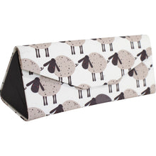 Load image into Gallery viewer, Foldable Glasses Case with Sheep Print