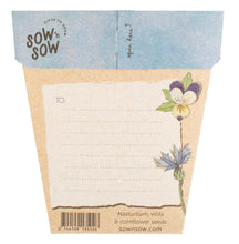Load image into Gallery viewer, Sow n Sow Culinary Flowers Gift of Seeds (Australia only)