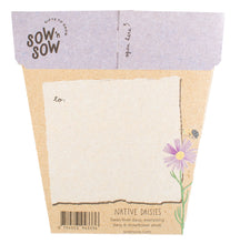 Load image into Gallery viewer, Sow n Sow Native Daisies Gift of Seeds (Australia only)
