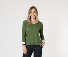 Load image into Gallery viewer, Gordon Smith Harvard Jumper - Khaki