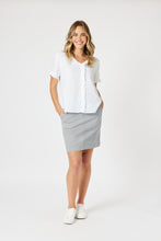Load image into Gallery viewer, Gordon Smith Taylor Skirt - Navy/White