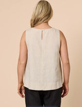 Load image into Gallery viewer, Gordon Smith Miley Lino Cami - Natural