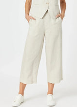 Load image into Gallery viewer, Gordon Smith Lino Wide Leg Pant - Natural