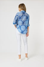 Load image into Gallery viewer, Gordon Smith Marine Print Shirt - Blue