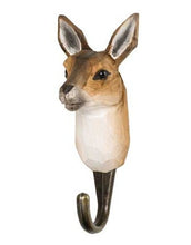 Load image into Gallery viewer, Hand Carved Wall Hook - Kangaroo