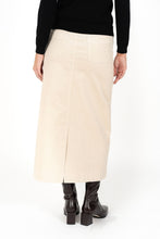 Load image into Gallery viewer, Humidity Billie Cord Skirt - Vanilla