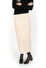 Load image into Gallery viewer, Humidity Billie Cord Skirt - Vanilla