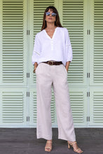 Load image into Gallery viewer, Humidity Fleetwood Linen Pant - Natural
