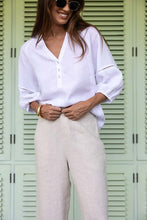 Load image into Gallery viewer, Humidity Fleetwood Linen Pant - Natural