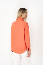 Load image into Gallery viewer, Humidity Boyfriend Shirt - Coral
