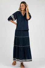 Load image into Gallery viewer, Humidity Ziggy Skirt - Navy